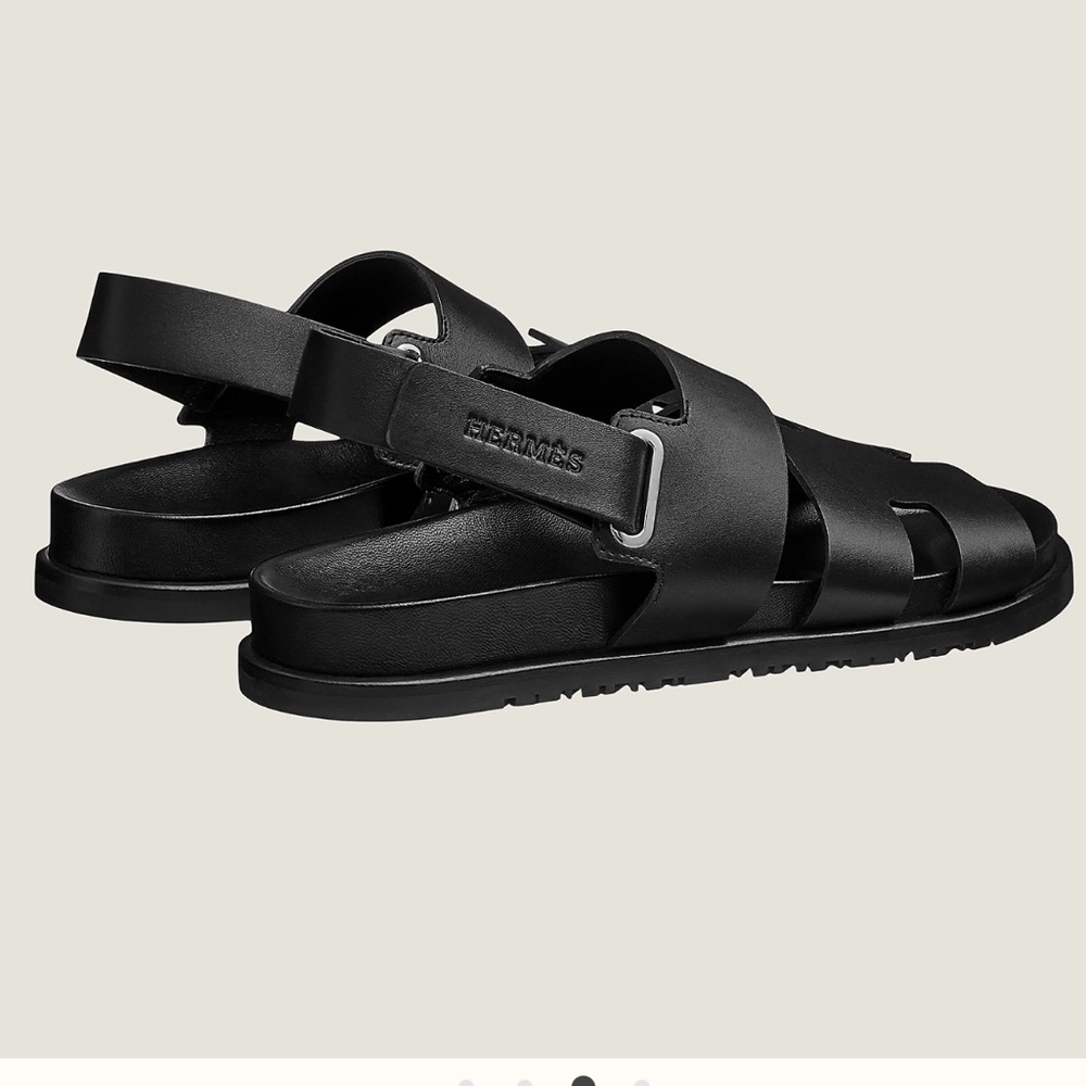 Hermes Takara sandel size 37 worn 3x